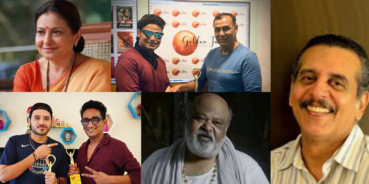 Actor Divyenndu Sharma, Saurabh Shukla and many others won Golden Jury film festival award 2021-creative platform for all cinema enthusiasts